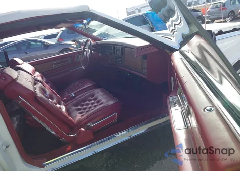 1984 Cadillac Eldorado Biarritz из США, поврежденный, VIN 1G6AL6783EE643806